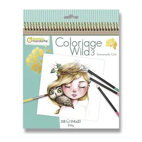 Színező oldalak Avenue Mandarine Coloriage Wild type 3